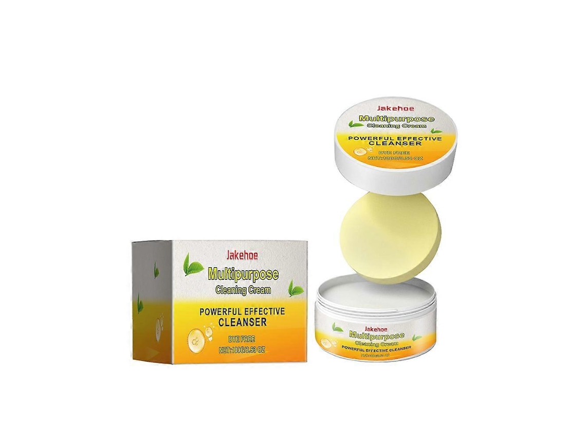 Pasta De Limpeza Forte Remove Manchas De Óleo, Polimento E Multiúso