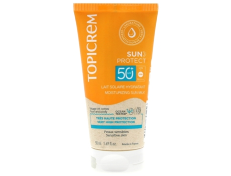 TOPICREM Sun Protect Leite Solar Hidratante Spf50 50 Ml