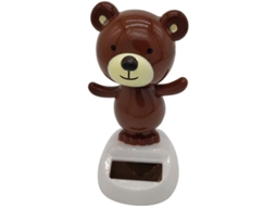 Brinquedo De Urso Solar Com Cabeça Balançante Dançante Para Decoração De Carro E Lar 2025