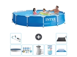 Intex Piscina Com Estrutura Redonda - 366x76 Cm - 8-peças S31597
