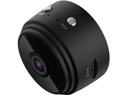 TJS-A9 Mini portátil 1080P Câmera espiã sem fio Câmera doméstica Câmera babá de segurança com visão noturna e detecção 822 S/MARCA