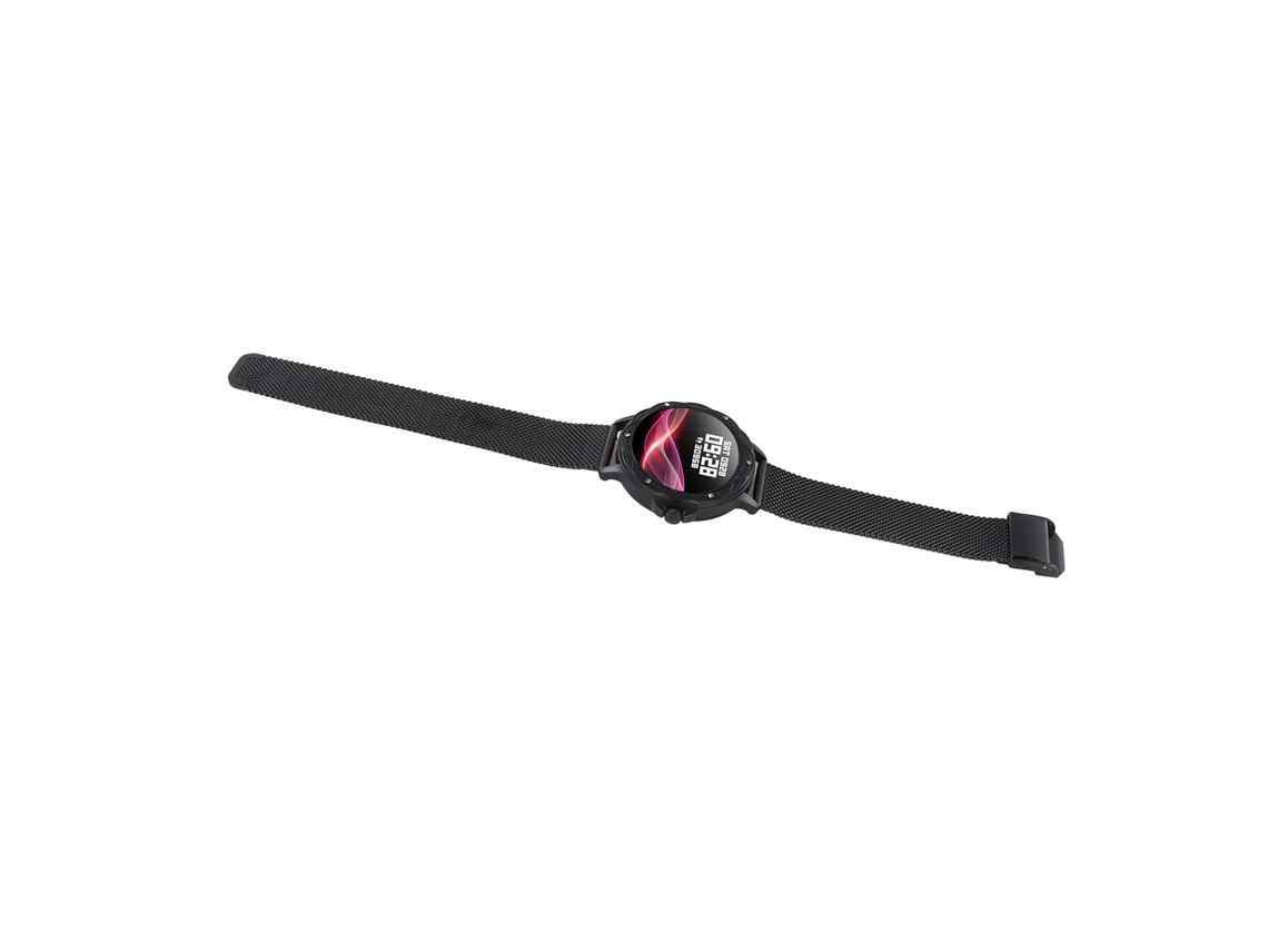 Primerox relógio Inteligente Fitness Tracker Mulher 1.2 Polegadas Monitor de Sono Contador de Calorias Preto