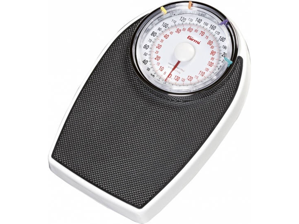 Balança Analógica GIRMI BP55 Oval Preto e Branco