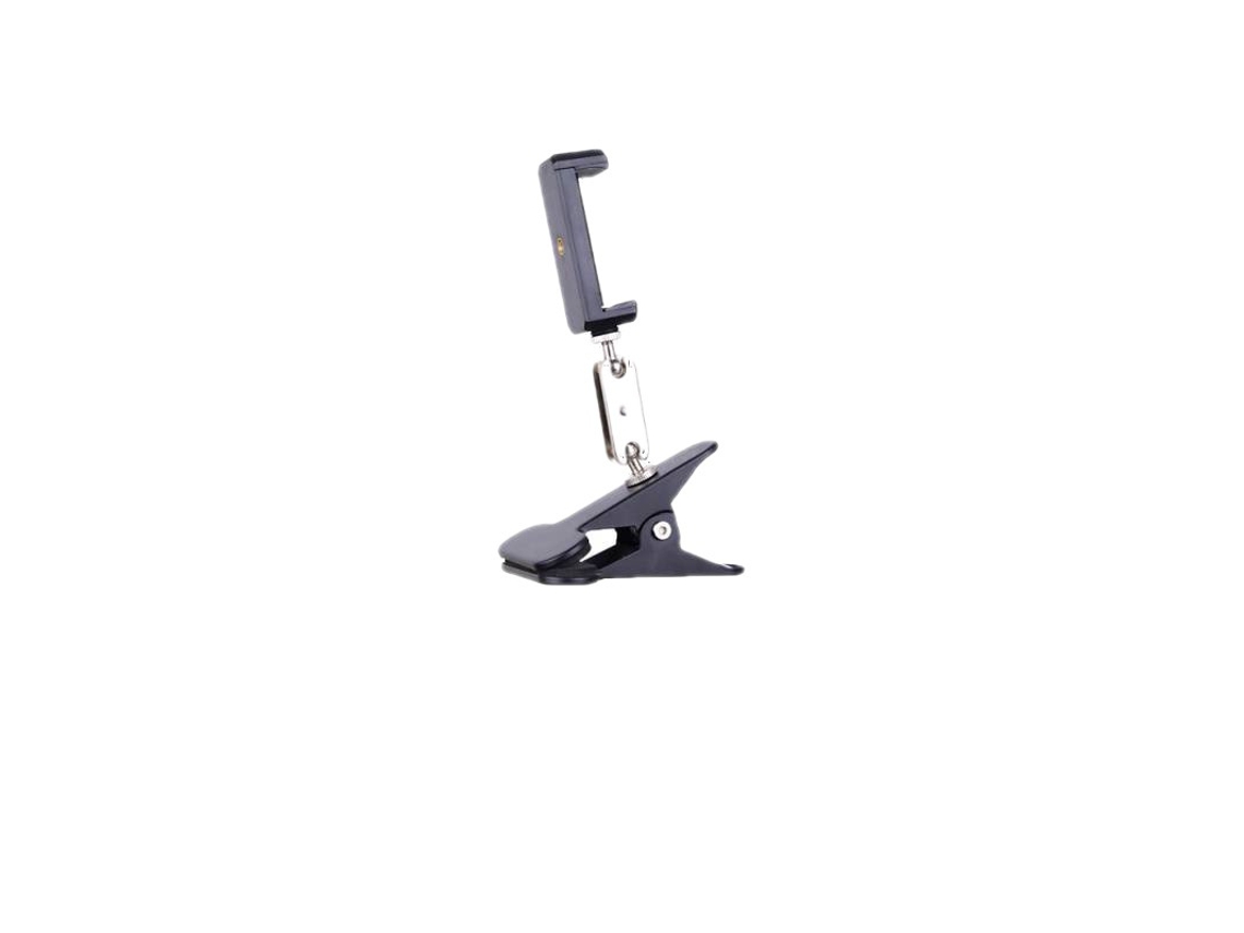 Suporte Portátil Para Webcam E Celular Com 2 Clipes Para Celular 36