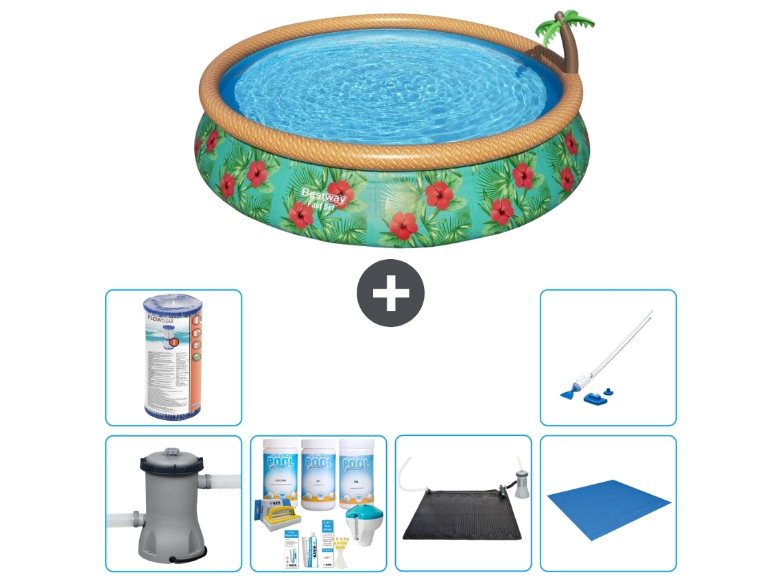 Bestway Piscina Bestway Fast Set Redonda - 457x84 Cm - 7-peças S22036