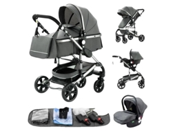 Canguru Infantil, Design 3 Em 1, Conveniência Compacta, H739 Cinza