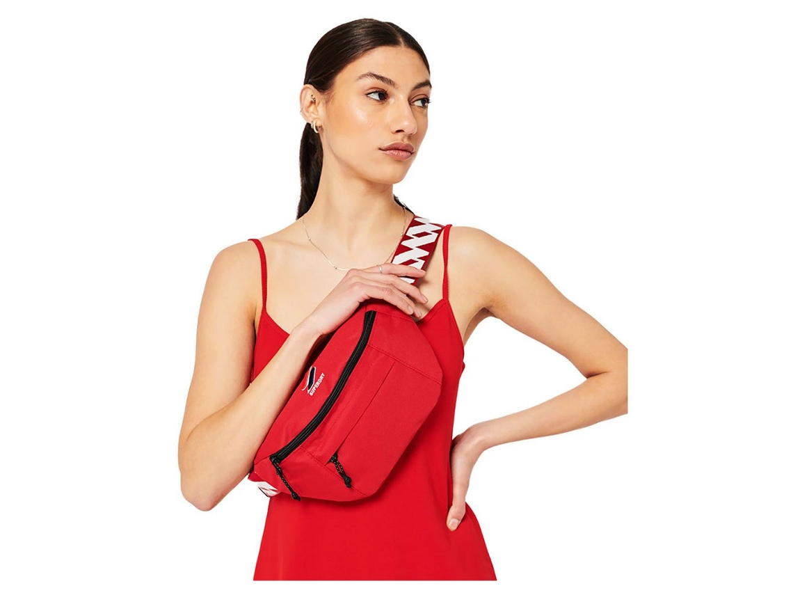 Saco SUPERDRY Code essential bumbag (Vermelho)
