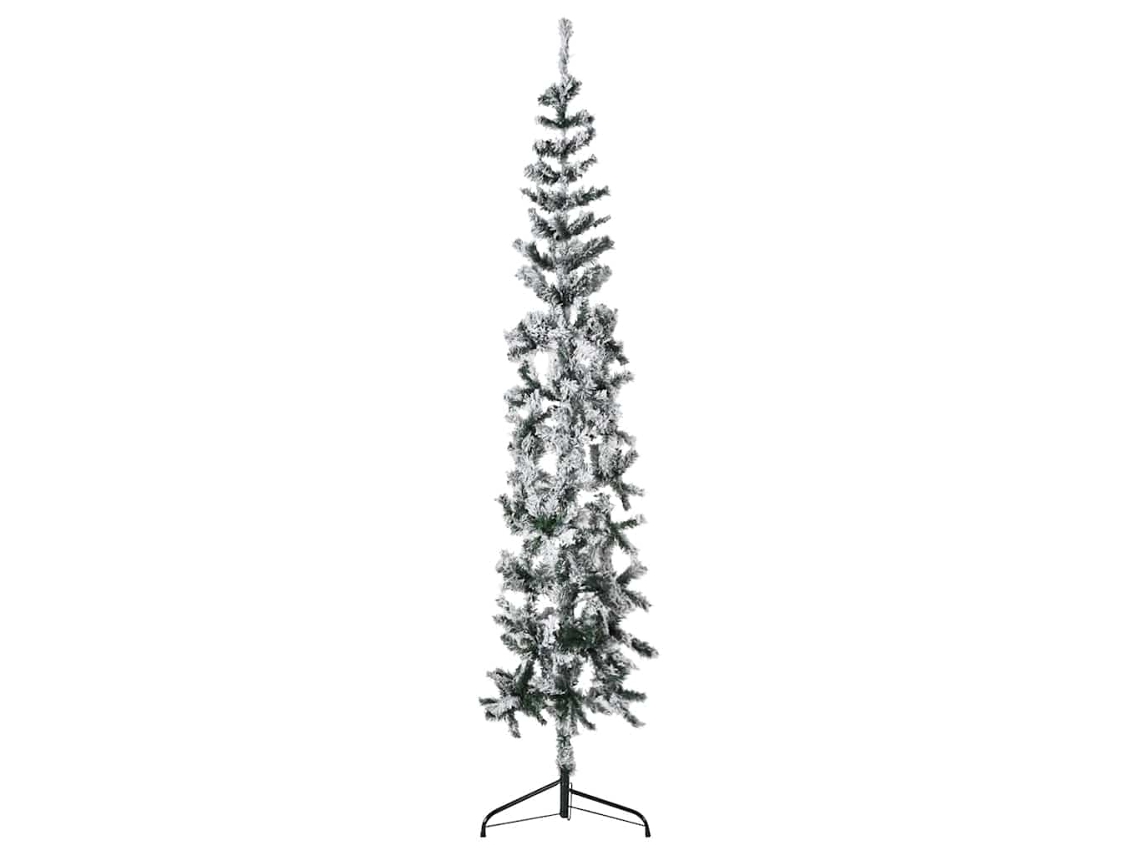 Artificial Half Christmas Tree, Artificial Half Christmas Trees Vidaxl Verde Pvc (210 Cm)