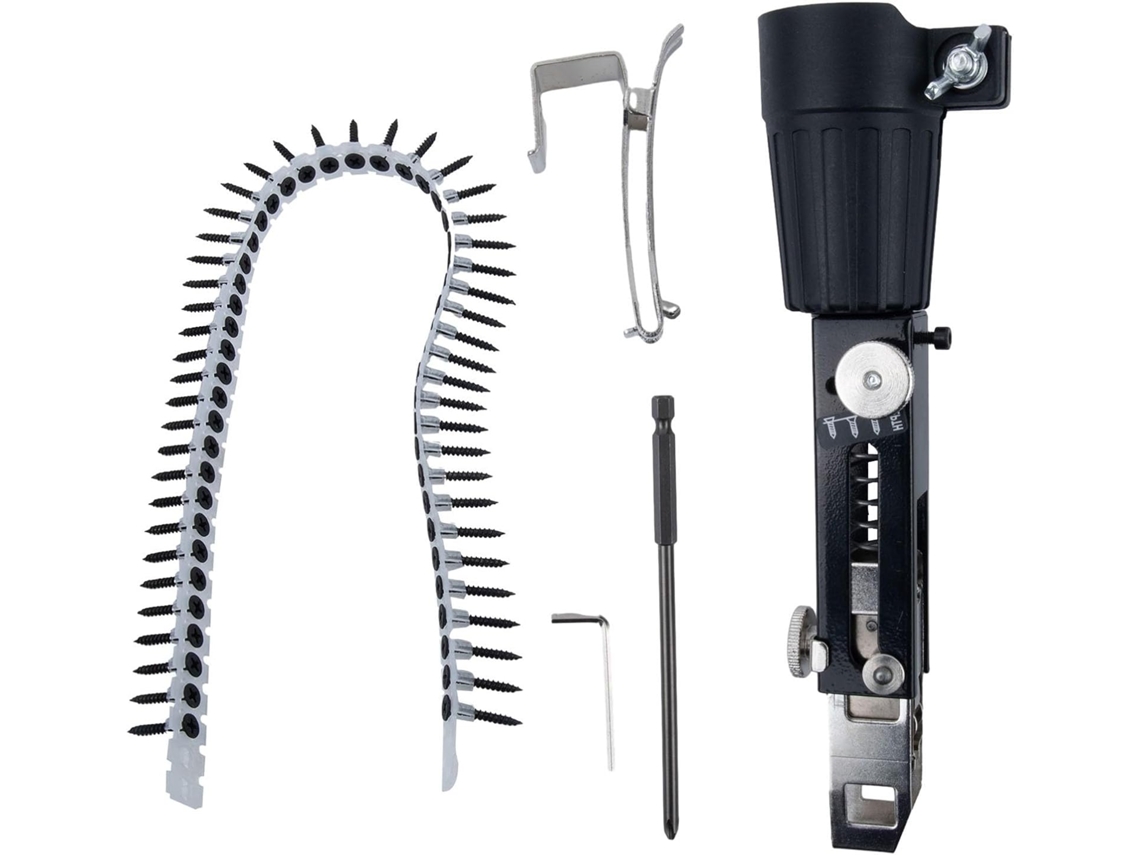 Adaptador Automático Para Furadeira Elétrica Com Parafusos, 50 Pregos