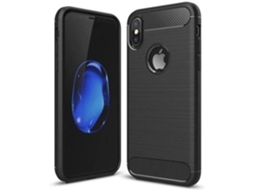 Capa iPhone XR LMOBILE Carbono Preto
