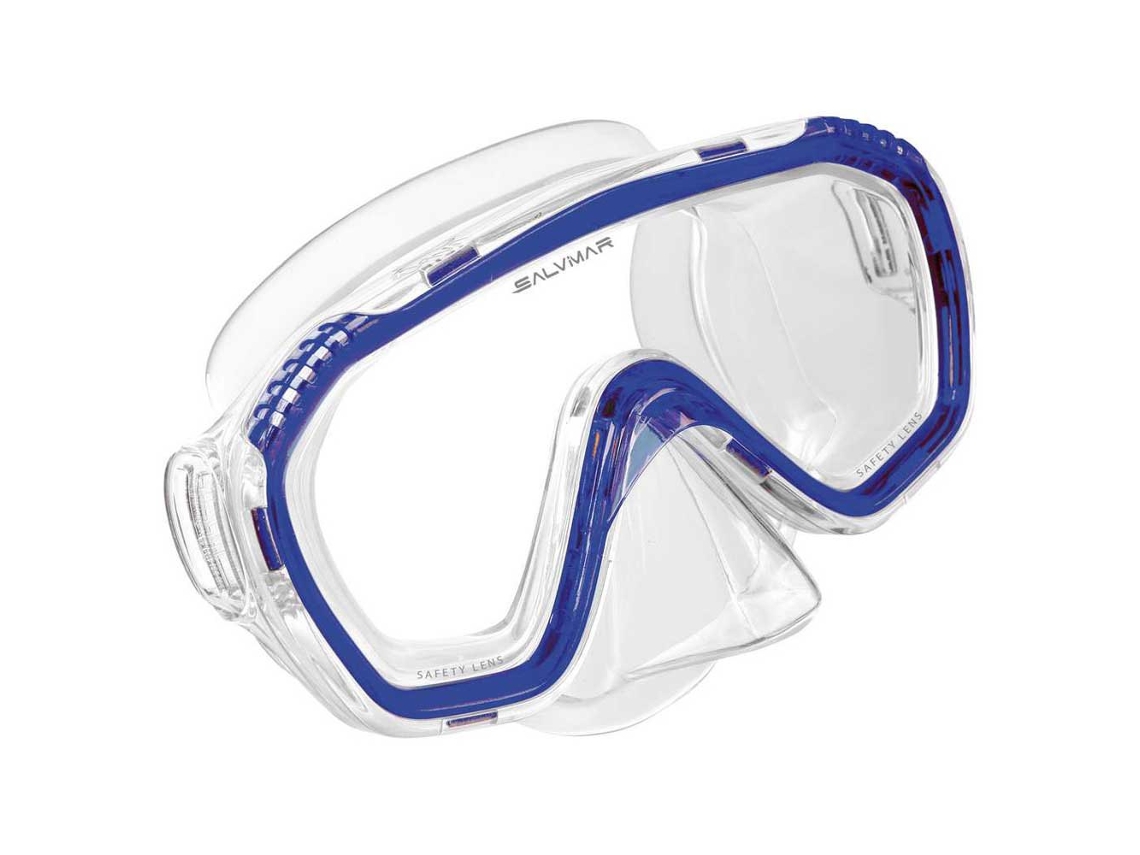 Máscara Snorkeling Milly Junior Transparente Azulsalvimar