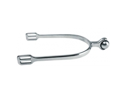 Man Spurs Ss Metallic Rowel Prateado 30 Mmfeeling