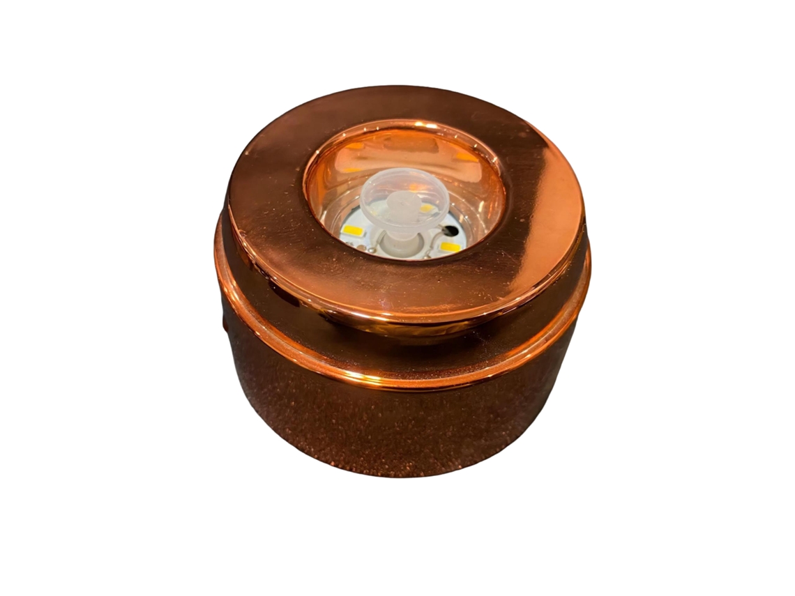 Laxiscreed Lâmpada De Mesa Com Base Giratória, Cristal E Led, Luz Noturna Atmosférica Com Usb