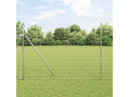 Vidaxl Cerca Euro 1,5 X 10 M Ferro Revestido De Pvc