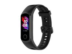 Pulseira De Silicone Com Fivela Metálica Para Huawei Honor Band 5i / Band 4, Tamanho Único (rosa Flor De Cerejeira).