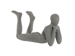 Figura Decorativa Home Esprit Cinza 39 x 13,5 x 20,8 cm
