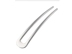 Shaped Hairpin Stick Retro Metal Hairpin Fork Elegant U Shaped Headwear Hairpin For Women Girls