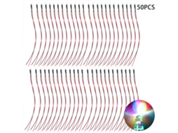 50 Peças Diodos Emissores de Luz 3mm 12v Multicolor