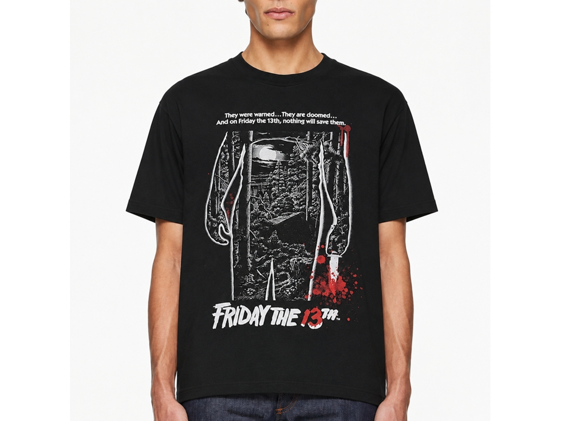 Friday The 13th 13 Bloody Poster T-shirt Unisex Adults Size:xxl
