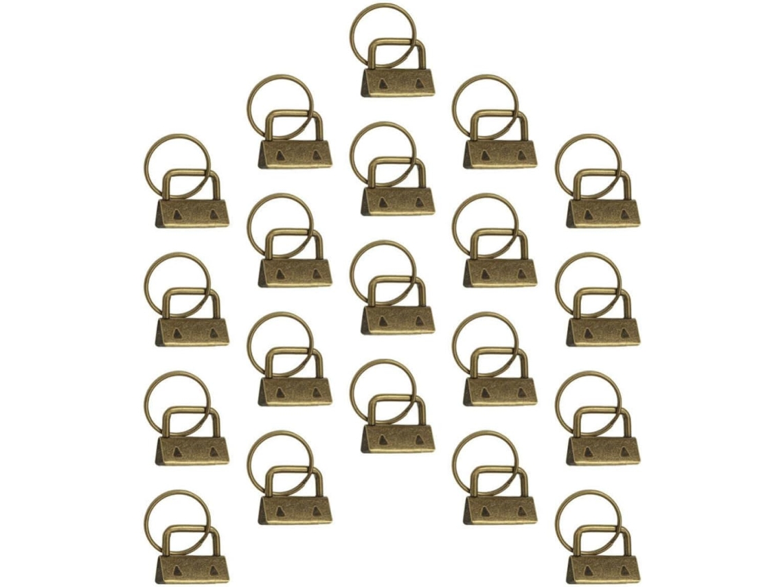 40 Peças Fermoirs De Fixation D'extrémité De Sangle 25mm