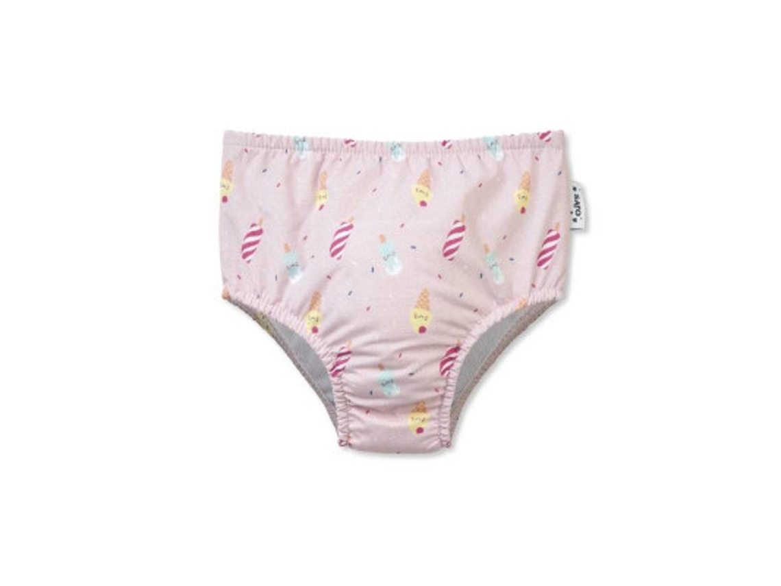 SARO Fralda Cueca Rosa 9-12 M Ref. 6422