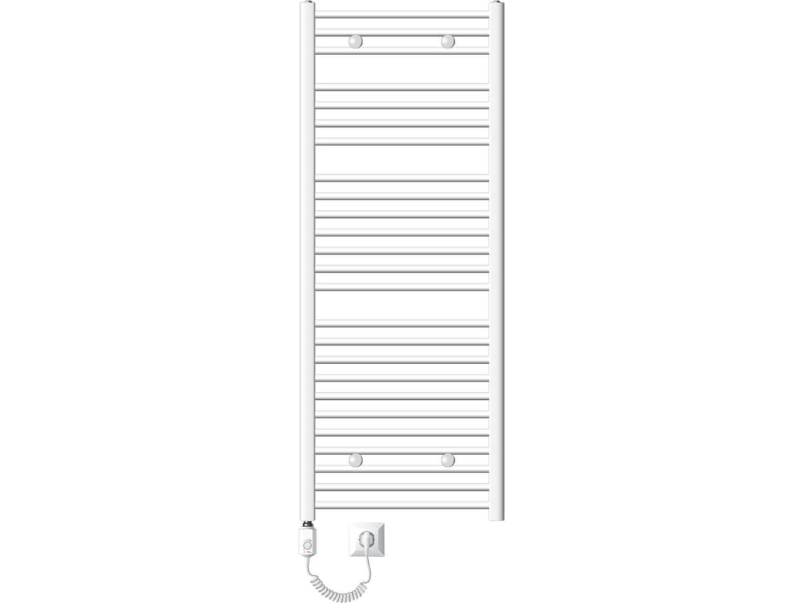 Radiador de Casa de Banho ECD GERMANY Sahara Branco (900 W)