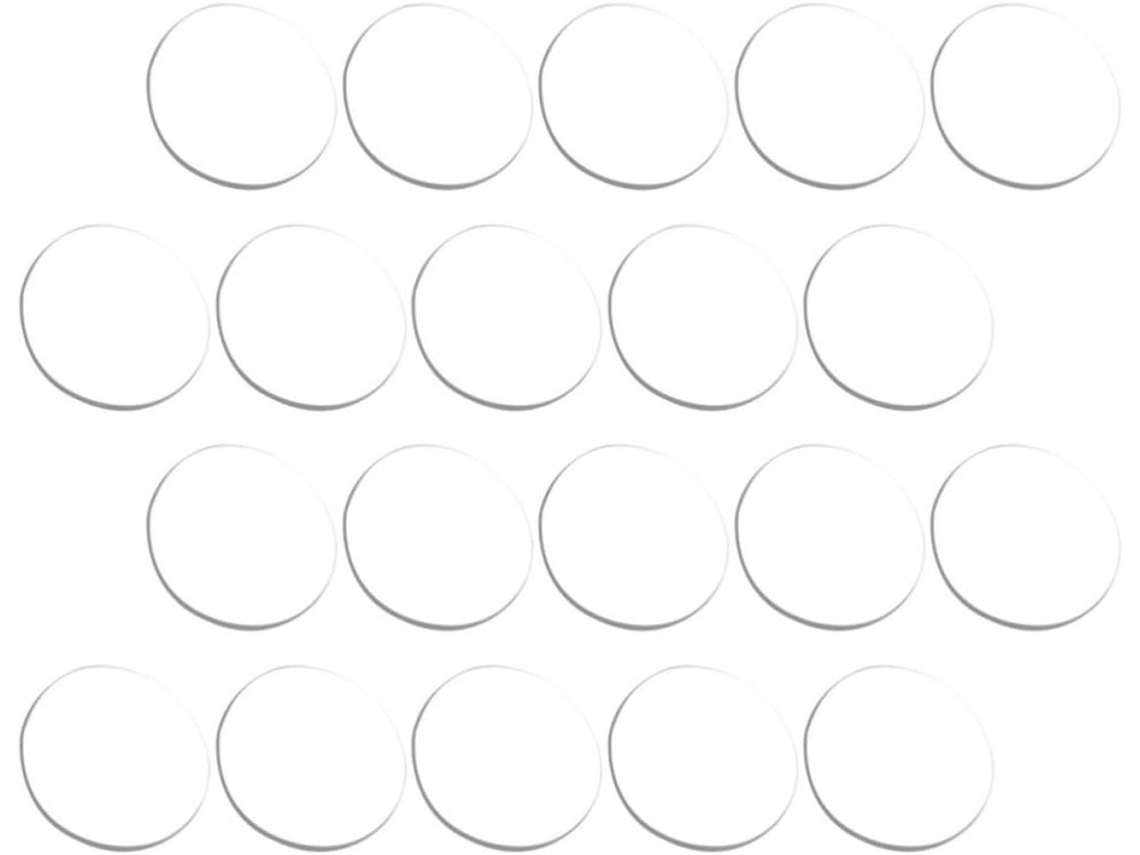 Protetores De Silicone Redondos Happyyami Para Armários, 24 Peças, Proteção Antiderrapante, Simples E Fácil De Usar Para