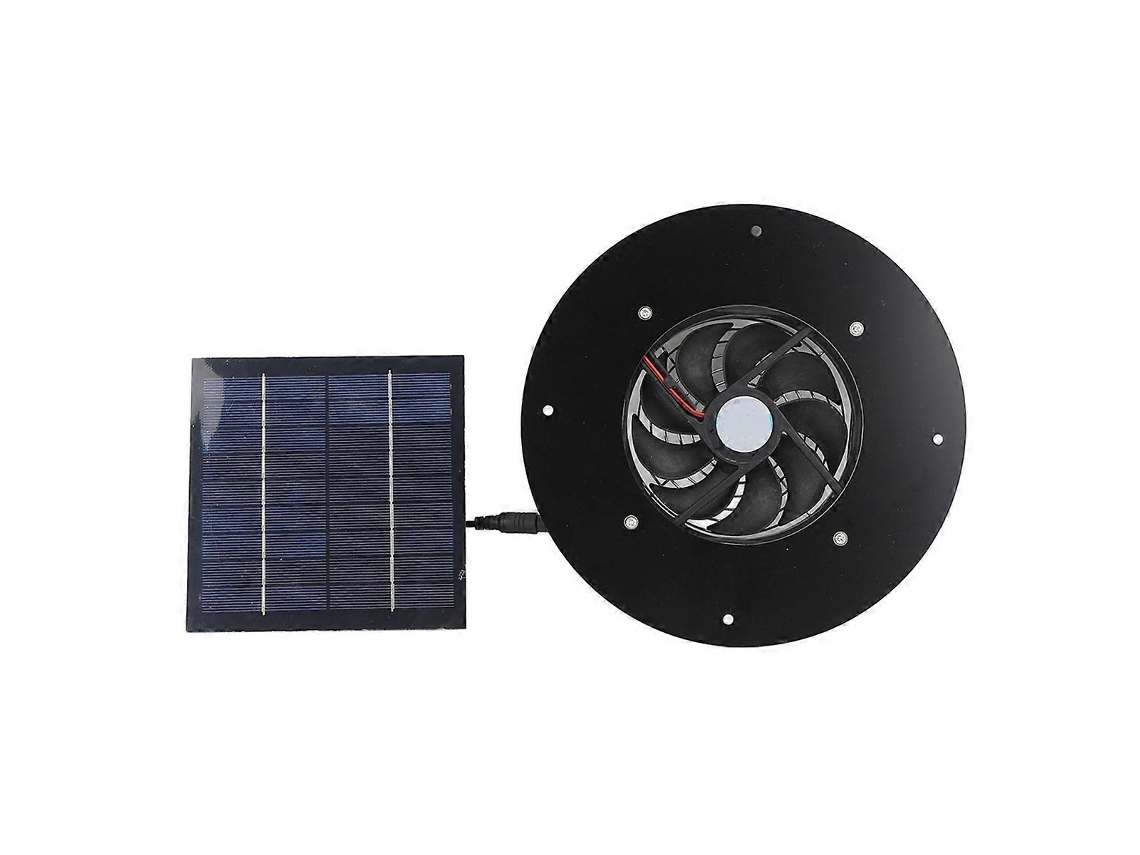 Kit De Ventilador De Painel Solar De 10 Polegadas Para Galinheiro, Estufa E Galpão Olysi Shop