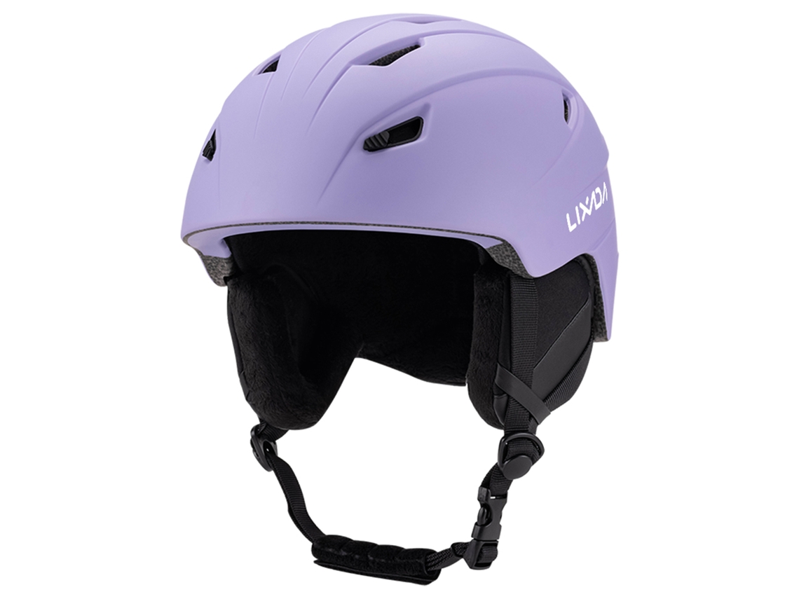 Casco de Esquí Integrado Caliente Ajustable Ligero para Snowboard e Esquí | S/MARCA