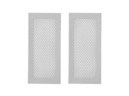 Primerox 2 Tampas Protetoras de Silicone para Bebês Ventilação Segura Piso Casa Cinza 11.8x5.5pol