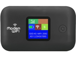 Hotspot Móvel Wi-Fi 4G LTE 2025, Portátil para Viagens, Conecta 10 Dispositivos BRILVIBERA