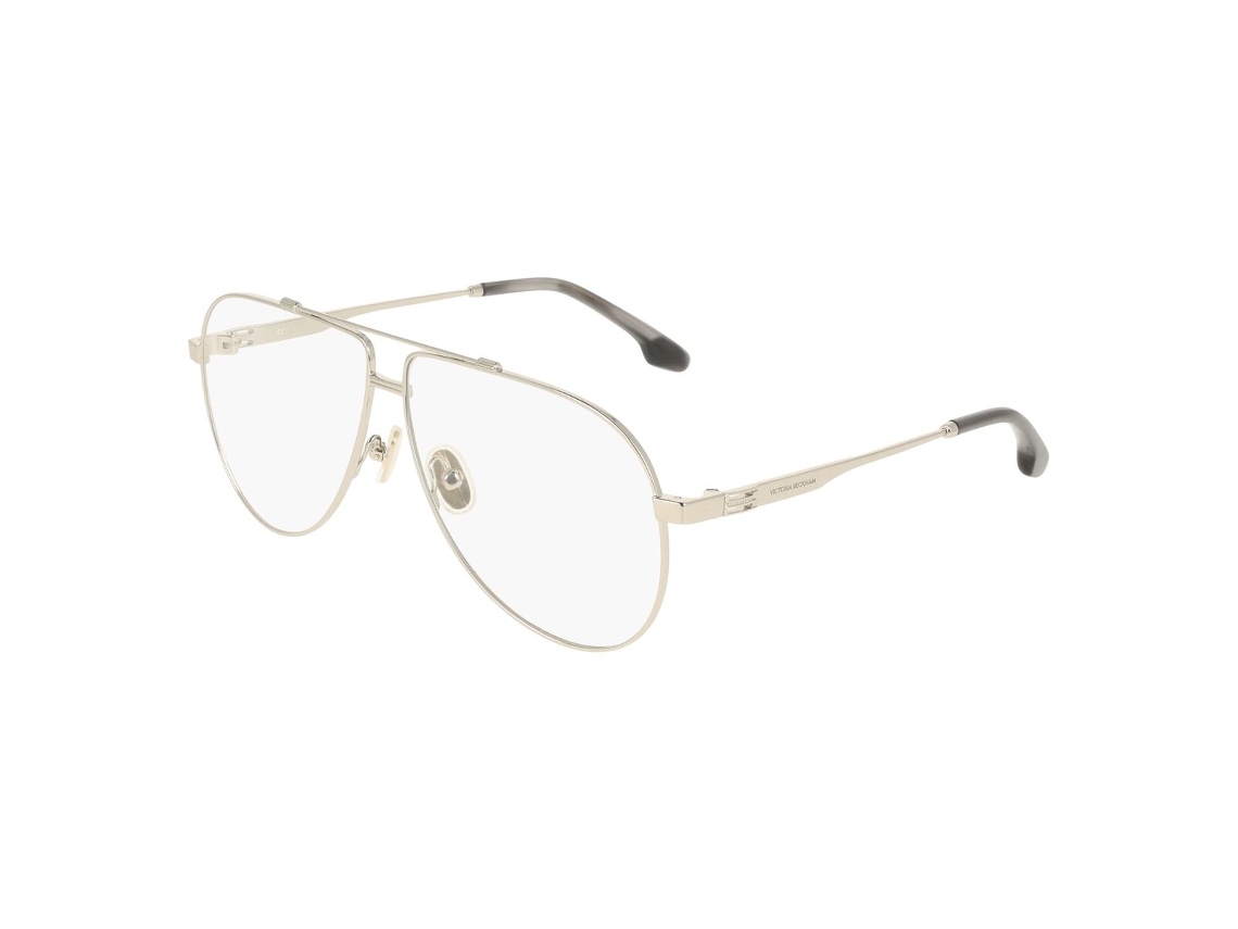 Armação de óculos feminina Victoria Beckham Vb2137 5910040 (metal cinzento)