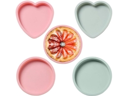 Forma Para Pão E Bolos, Em Silicone, 15 Cm, 6 Polegadas, Revestimento Antiaderente, Para Forno, Confeitaria E Preparo Doméstico