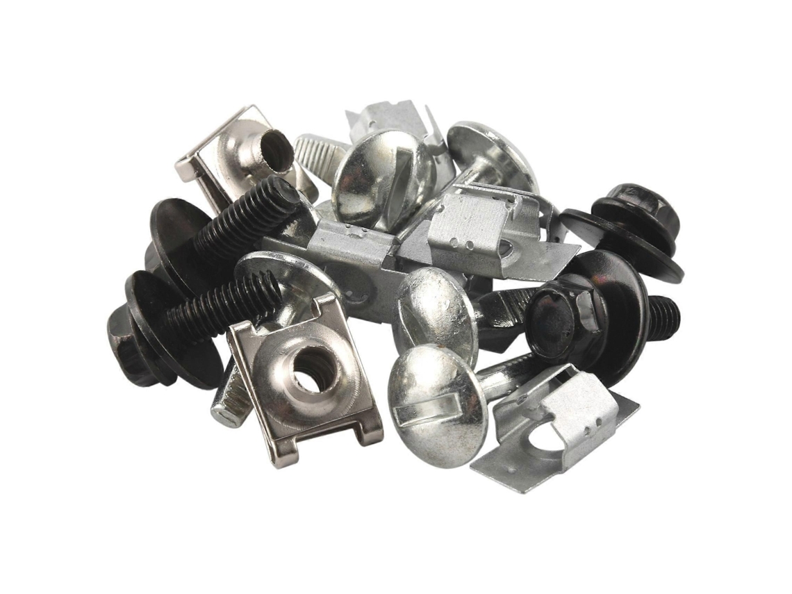 Kit Com 20 Clipes E Parafusos Para Fixação De Capa De Motor, Compatível Com C5 407.