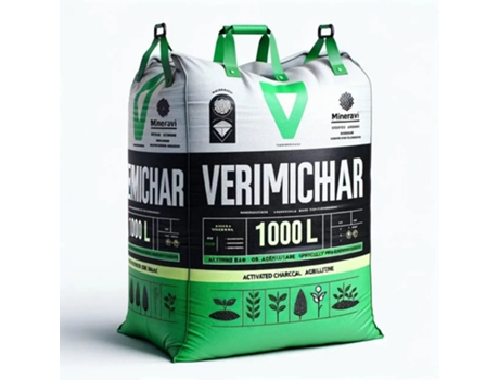 Vermichar Carvão Ativado Vetonek | Saco Grande De 1000 L. |