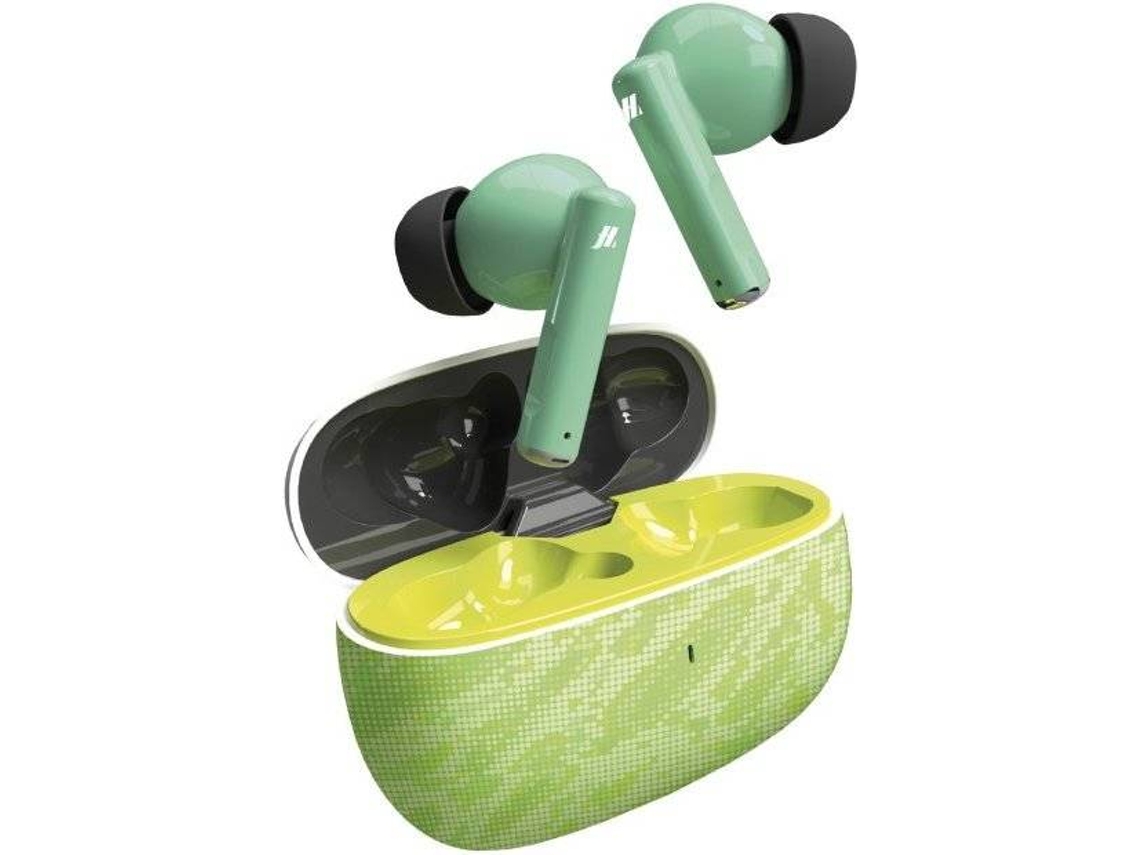 Auriculares Bluetooth True Wireless SBS Rash (In Ear - Microfone  - Verde)