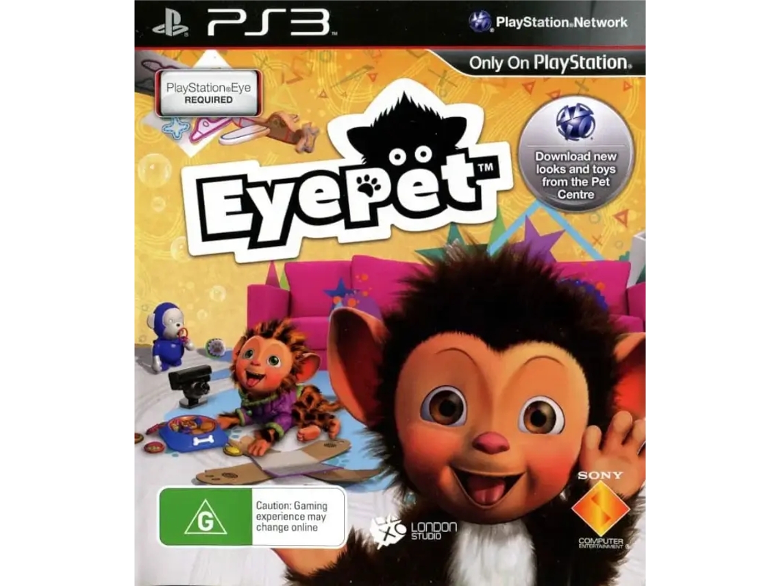 Jogo Eyepet - Ps3 (pt) (segundo-mão/Grau A)