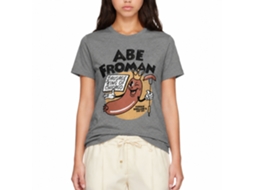 Rockinstone Ferris Bueller's Day Off Abe Froman Heather Graphite Adult T-shirt Size:xl
