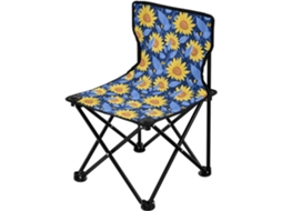 Cadeiras de Camping Alipis em Ferro e Tecido e Aço e Pe Dobrável, Leve, Resistente Ideal para Camping