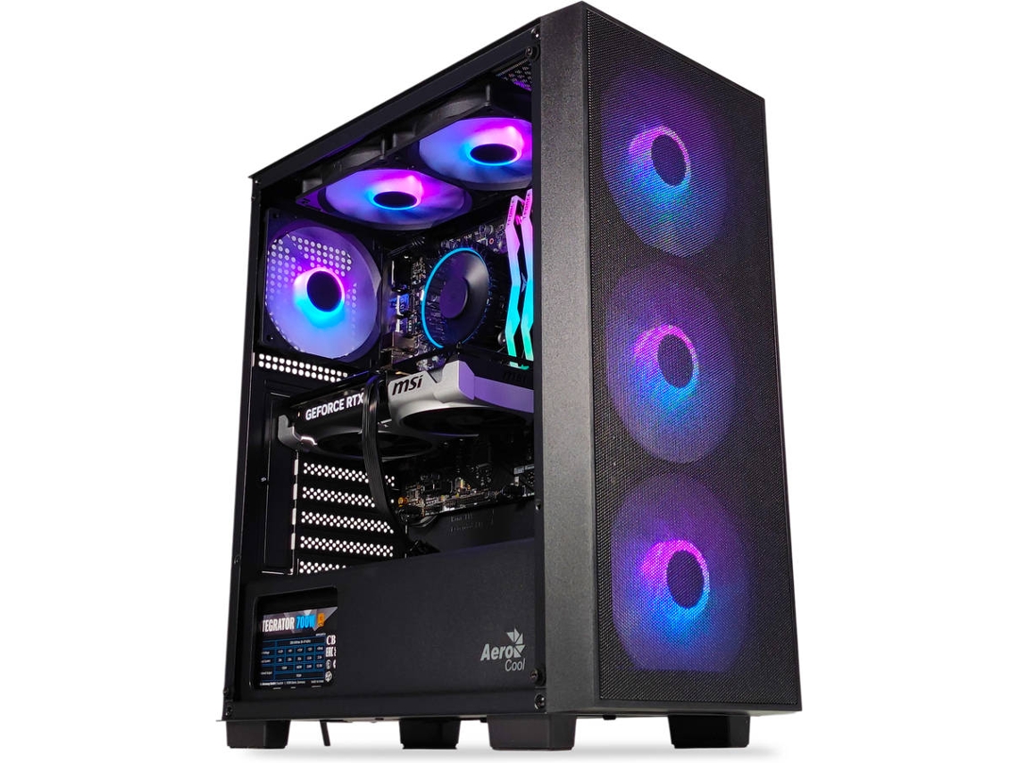 Desktop Gaming NEBULA (Intel Core i5 14400F - NVIDIA GeForce RTX 5060 Ti - RAM: 32 GB - 1 TB SSD)