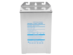 Fonte de alimentação resistente à chuva 200w alumínio 5v S/MARCA