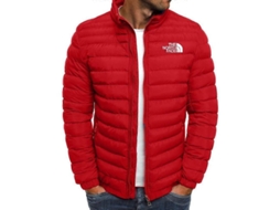 Chaqueta Invierno Homem Algodón Suave Alta Estilo Casual Cremallera Tamanho S XXXL