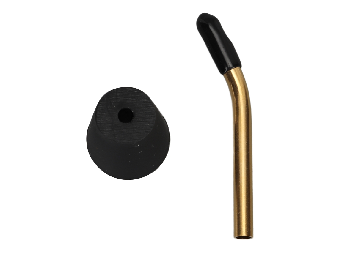 Extensor de Bico para Panelas Aço Inox Portátil Preto
