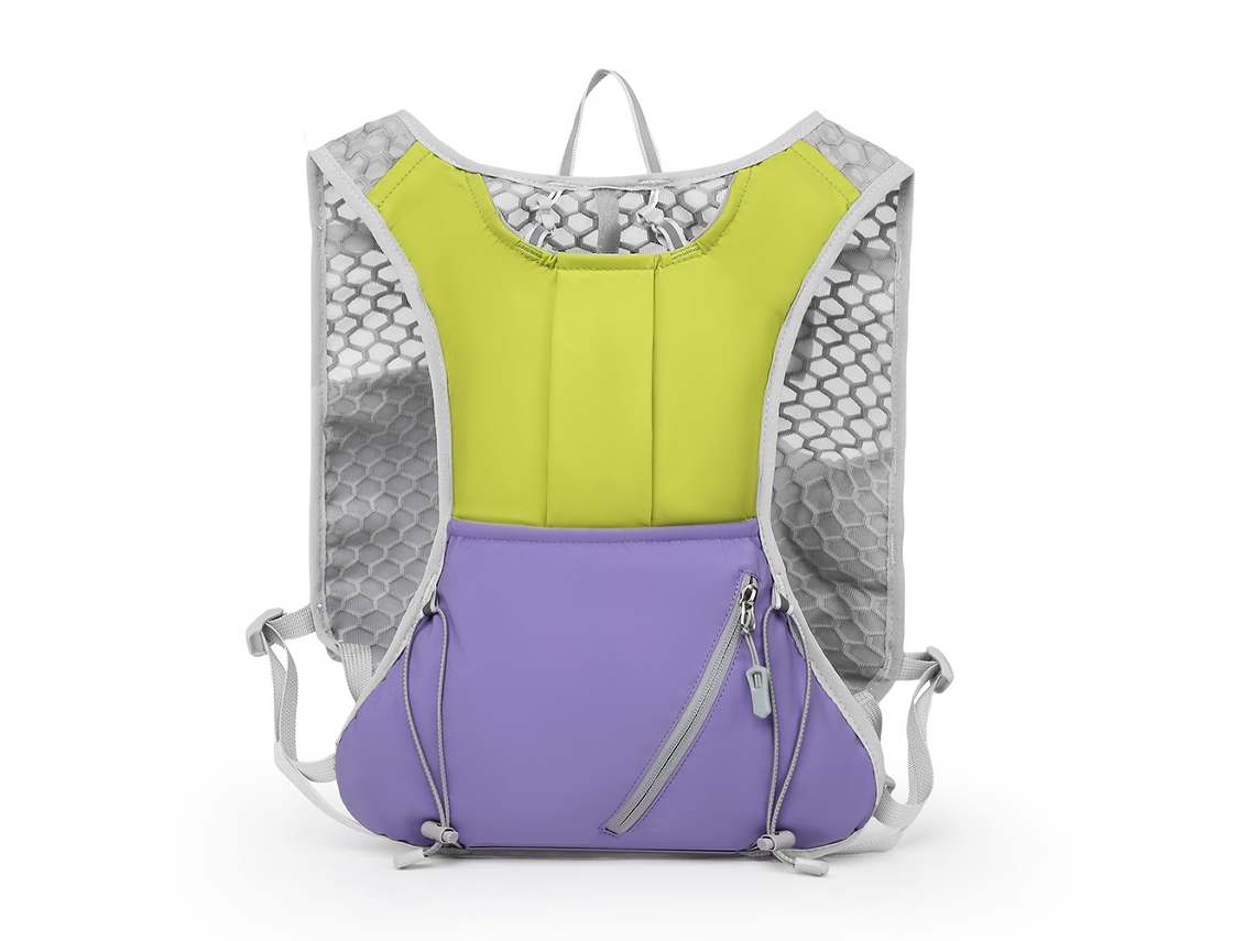 (roxo) Mochila para atividades ao ar livre, caminhadas e ciclismo.