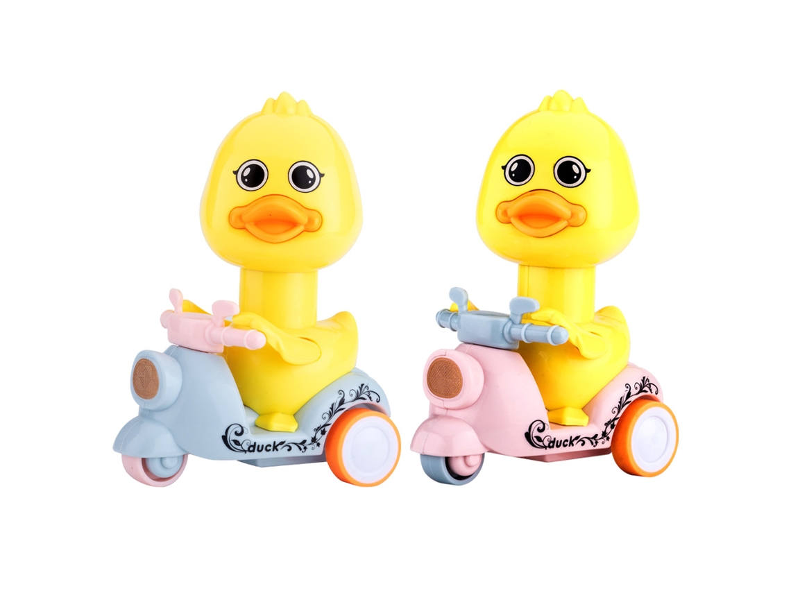 Moto Pressione O Patinho Pushback Carro Carro de Brinquedo Infantil Carro de Inércia Do Bebê 2Pcs-Azul Rosa JEDBESETZT
