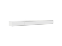 Gavetas de Cama Branco Madeira Processada MAISON EXCLUSIVE 180x36.5x16.5 cm