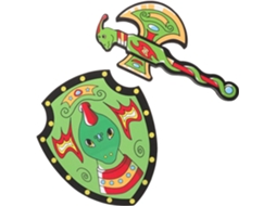 Espuma Com Escudo Incluso Para Meninos E Meninas, Acessório Para Jogos De Rpg E Cosplay.