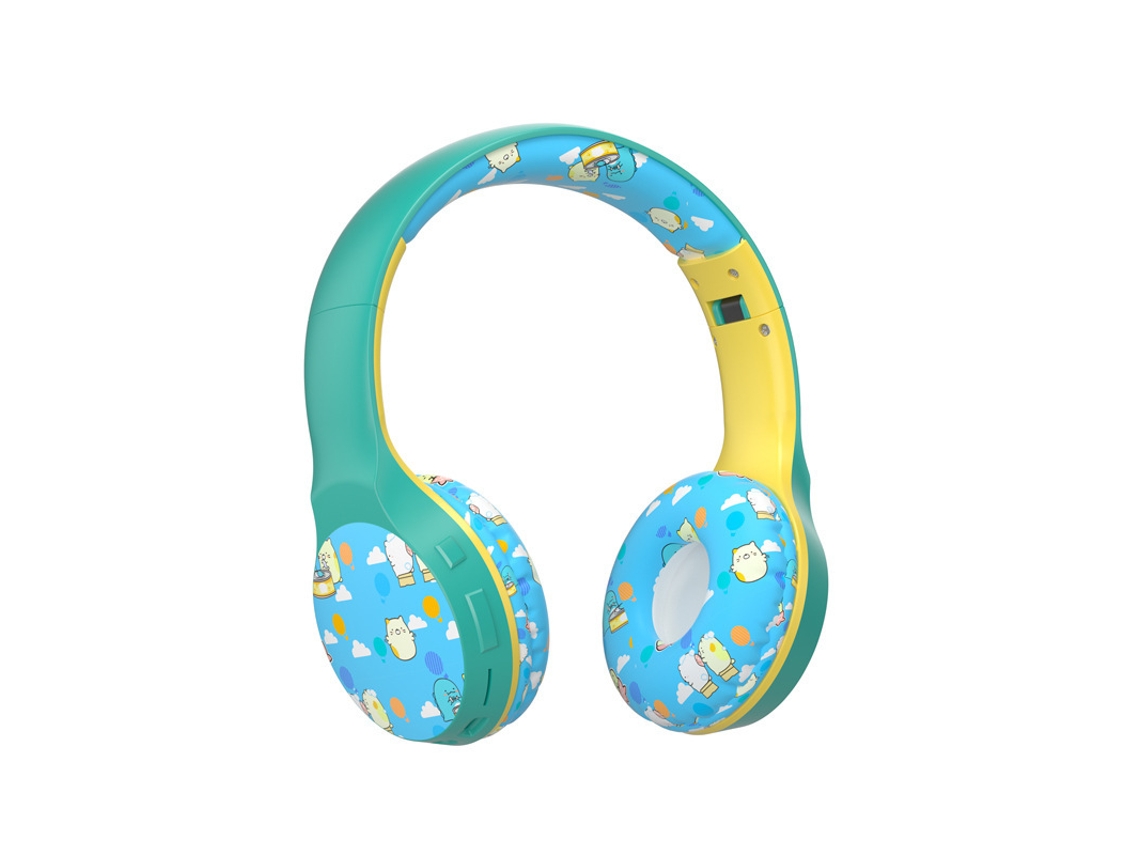 Auscultadores Infantis Hifi Android para Apple YIZHOOD Bluetooth Verde