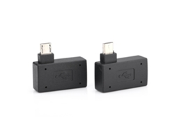 Adaptador Usb 2.0 Macho Fêmea Conexão Ângulo 90°