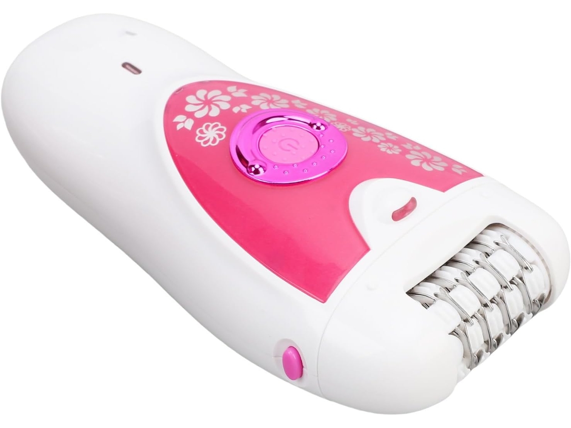 Depilador Feminino em Formato de R com Luz Led, 2 Cabeças Intercambiáveis, Recarregável. SFUSHOS